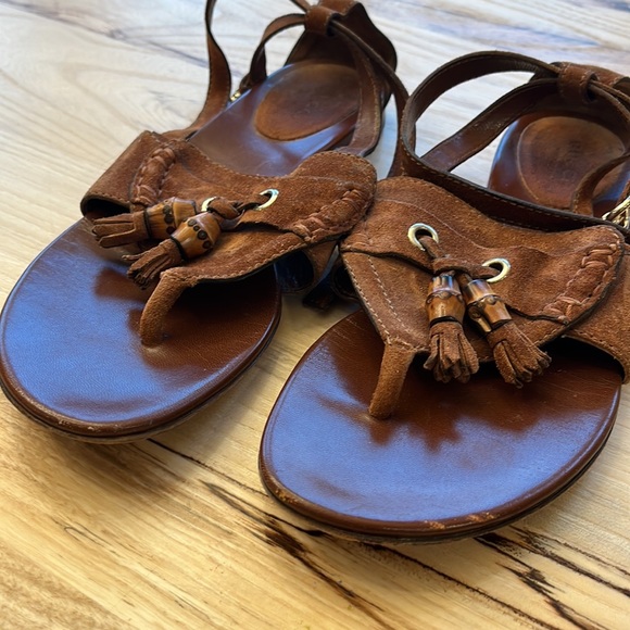 Gucci Emily Flat sandals with Tassel size 38 - Picture 2 of 5